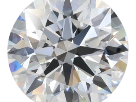 4.38 Carat D VVS2 Round Lab Diamond For Sale