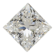 2.72 Carat G VVS2 Princess Lab Diamond Online now