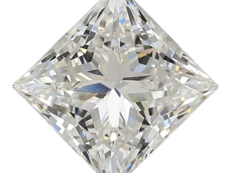 2.72 Carat G VVS2 Princess Lab Diamond Online now