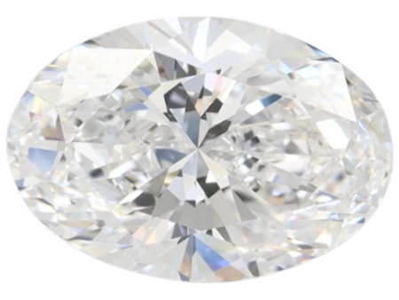 2.14 Carat E IF Oval Lab Diamond Sale