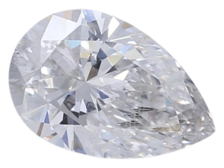 0.7 Carat F SI1 Pear Lab Diamond Online now