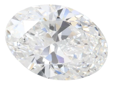 1.56 Carat D VVS1 Oval Lab Diamond Online now