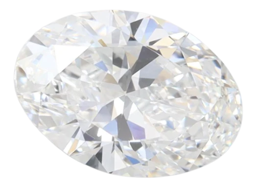 1.56 Carat D VVS1 Oval Lab Diamond Online now