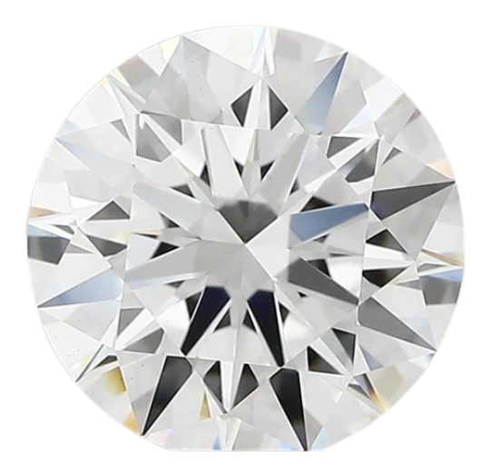 2.09 Carat E VS1 Round Lab Diamond For Discount