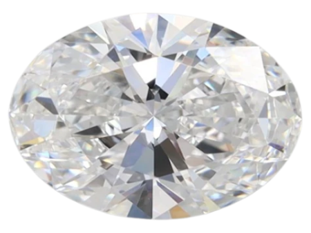 1.16 Carat D VVS2 Oval Lab Diamond For Discount