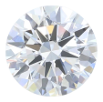 1.7 Carat I VVS2 Round Lab Diamond Fashion