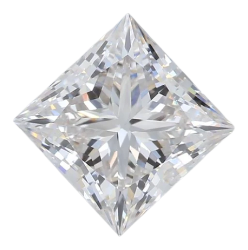 1.72 Carat I VVS2 Princess Lab Diamond on Sale