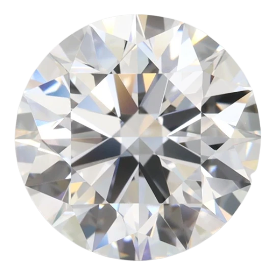 4.44 Carat D IF Round Lab Diamond Supply