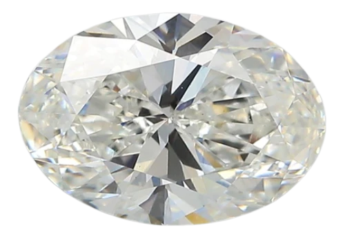 2.71 Carat G VS1 Oval Lab Diamond Online Hot Sale