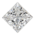 3.44 Carat E VVS1 Princess Lab Diamond on Sale