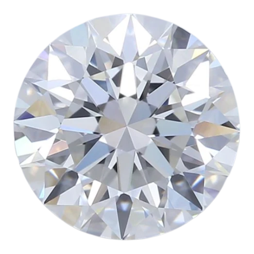 1.34 Carat G VVS2 Round Lab Diamond For Sale