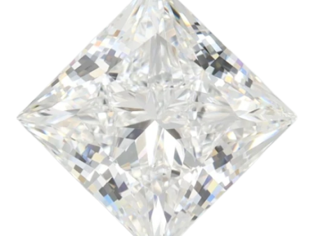 3.4 Carat E VVS2 Princess Lab Diamond Online