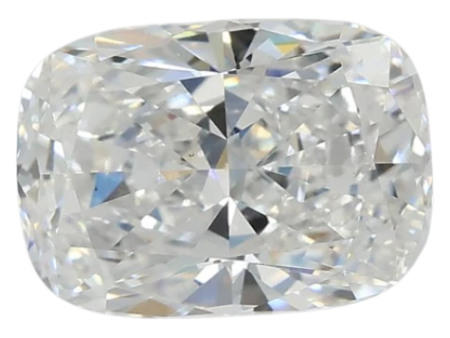 2.01 Carat D VS2 Elongated Cushion Lab Diamond Online Sale