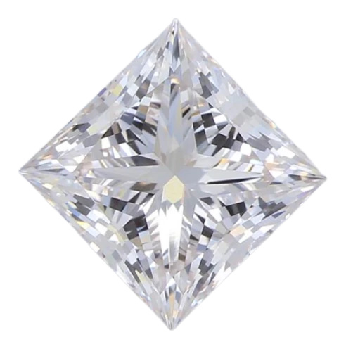 1.73 Carat I VVS2 Princess Lab Diamond Discount