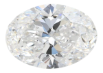 2.43 Carat D VVS1 Oval Lab Diamond Discount