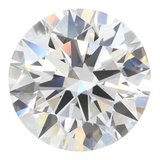 2.76 Carat F IF Round Lab Diamond Online Sale