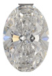 1.5 Carat D VVS1 Oval Lab Diamond on Sale