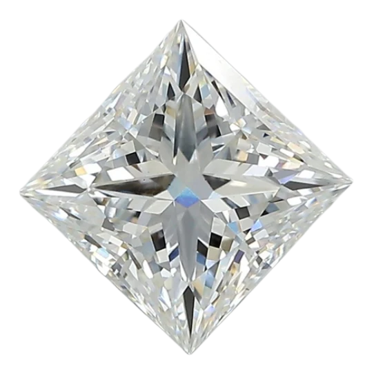 2.08 Carat F VS1 Princess Lab Diamond Online Sale