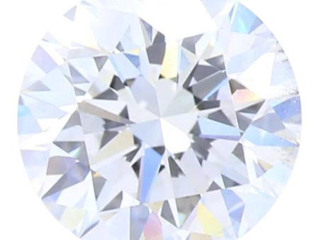 1.52 Carat F SI1 Round Lab Diamond For Discount