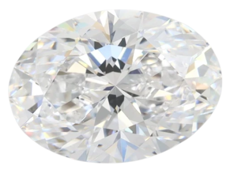 2.86 Carat D VVS1 Oval Lab Diamond Online