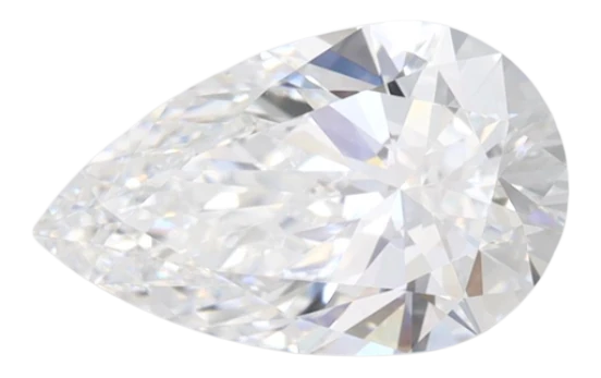 1.51 Carat E VVS1 Pear Lab Diamond Online