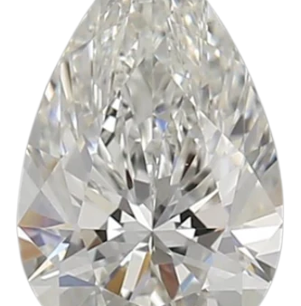 1.3 Carat G VS1 Pear Lab Diamond For Sale