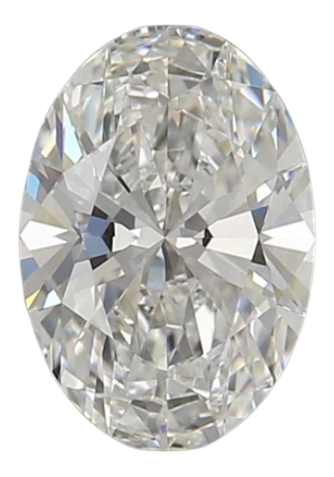 1.59 Carat D VVS2 Oval Lab Diamond Sale