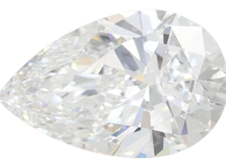 1.12 Carat D VVS1 Pear Lab Diamond For Discount