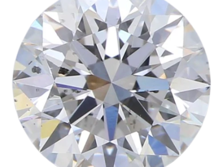 1.66 Carat H SI2 Round Lab Diamond Hot on Sale