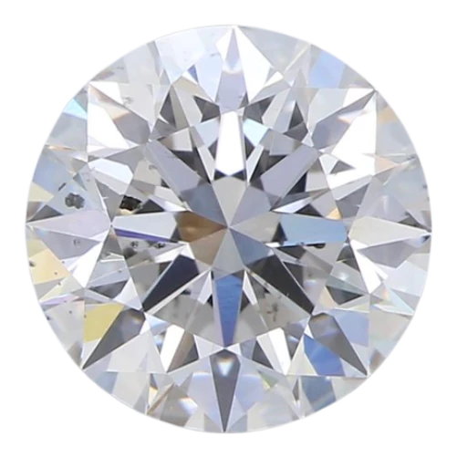 1.66 Carat H SI2 Round Lab Diamond Hot on Sale