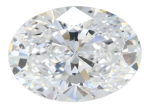 2.69 Carat D VVS1 Oval Lab Diamond Hot on Sale