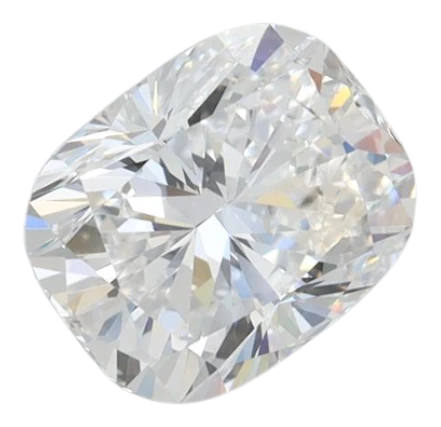 1.54 Carat D VVS1 Elongated Cushion Lab Diamond For Cheap