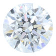 1.51 Carat E SI1 Round Lab Diamond Cheap