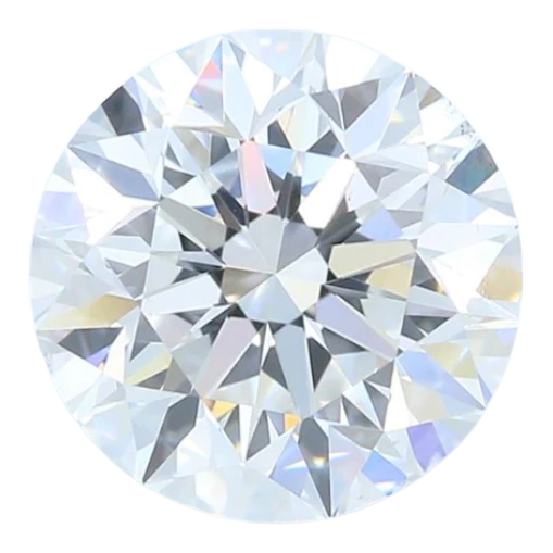 1.51 Carat E SI1 Round Lab Diamond Cheap