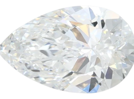 1.54 Carat D IF Pear Lab Diamond on Sale