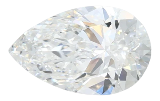 1.54 Carat D IF Pear Lab Diamond on Sale