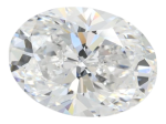 2.44 Carat D VVS1 Oval Lab Diamond Sale