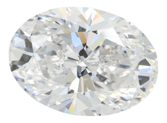 2.44 Carat D VVS1 Oval Lab Diamond Sale