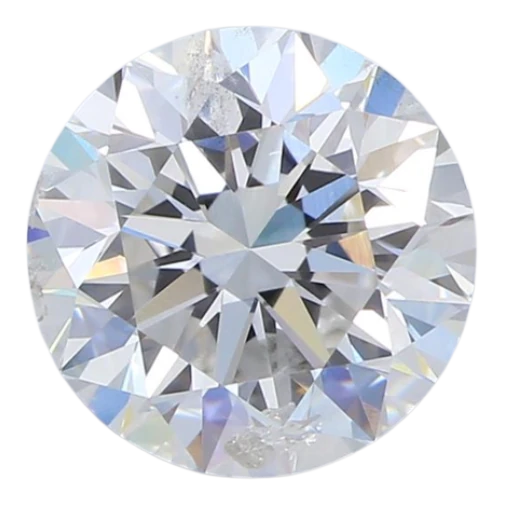 1.58 Carat G SI2 Round Lab Diamond For Sale