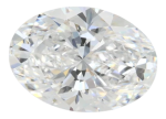 2.61 Carat D VVS1 Oval Lab Diamond Hot on Sale