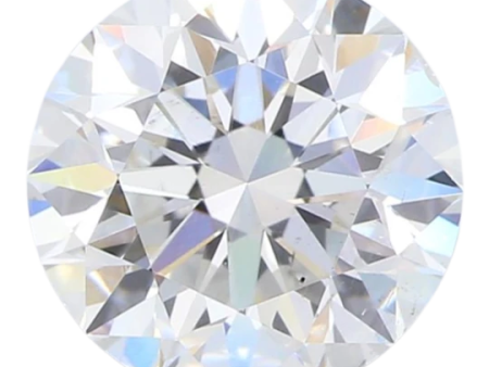 1.67 Carat H SI1 Round Lab Diamond For Sale