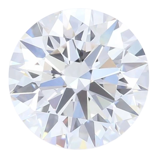 1.31 Carat H VVS2 Round Lab Diamond For Sale