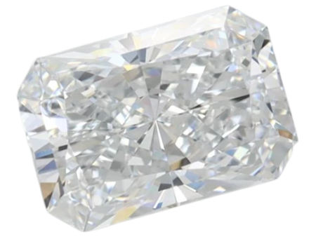 1.57 Carat D VVS1 Radiant Lab Diamond Fashion