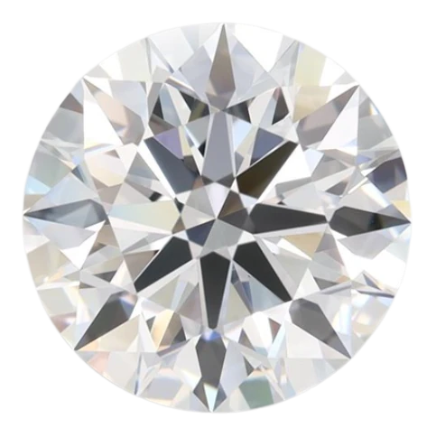 3.63 Carat E VVS1 Round Lab Diamond Discount