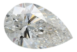 1.7 Carat F VVS2 Pear Lab Diamond For Cheap