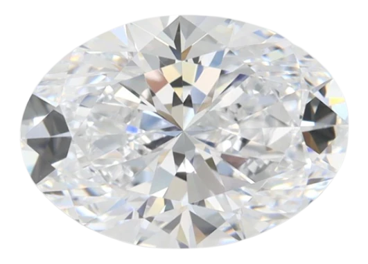 2.64 Carat D VVS1 Oval Lab Diamond Online now