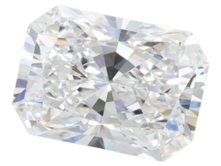 2.67 Carat D VVS1 Radiant Lab Diamond Discount