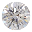 1.67 Carat I SI1 Round Lab Diamond Discount