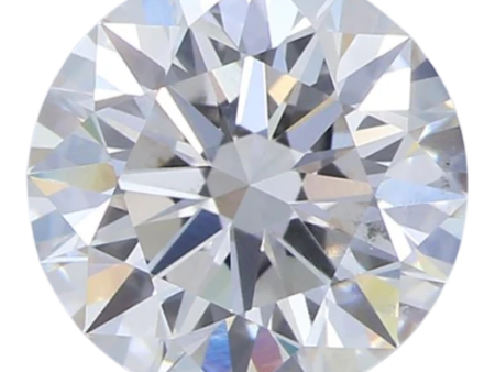 1.64 Carat H SI1 Round Lab Diamond For Sale