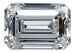 1.58 Carat E VS1 Emerald Lab Diamond Online Hot Sale